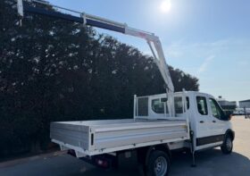 FORD TRANSIT DOPPIA CABINA 07 POSTI + GRU